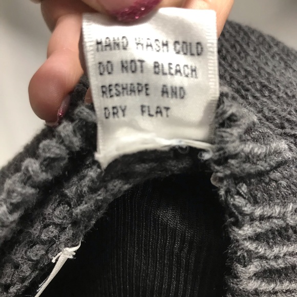 Chaus 80’s Crew Neck Sweater, Gray, Multi Color - Picture 6 of 8